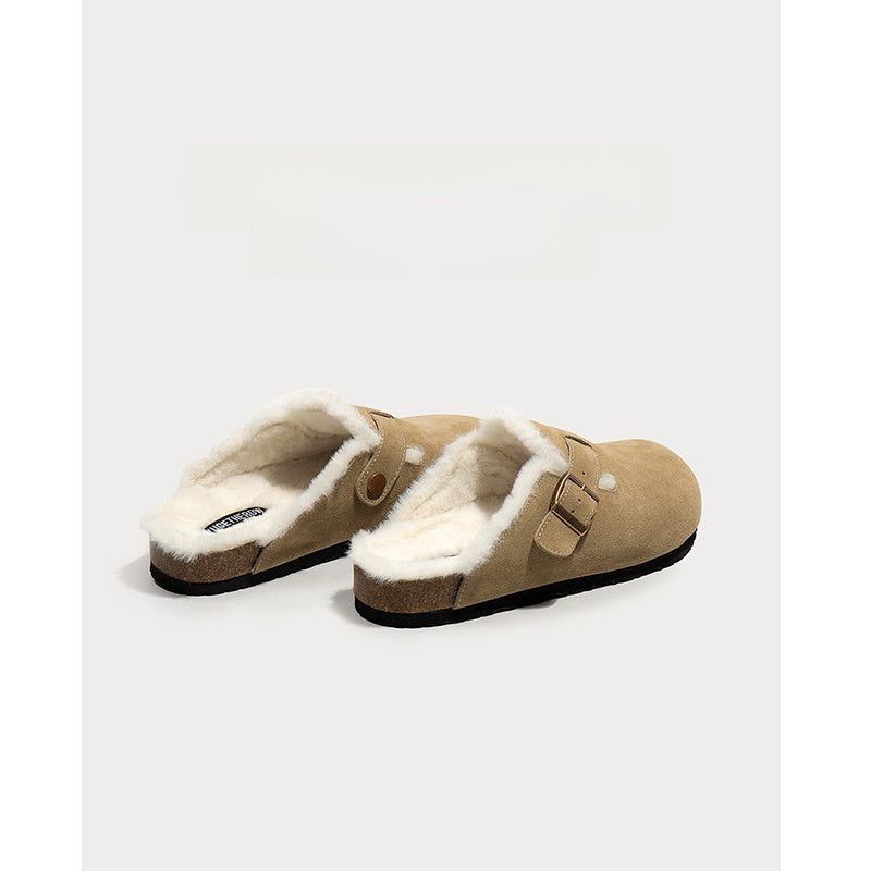 Women's Fleece Lined Slip On Slippers