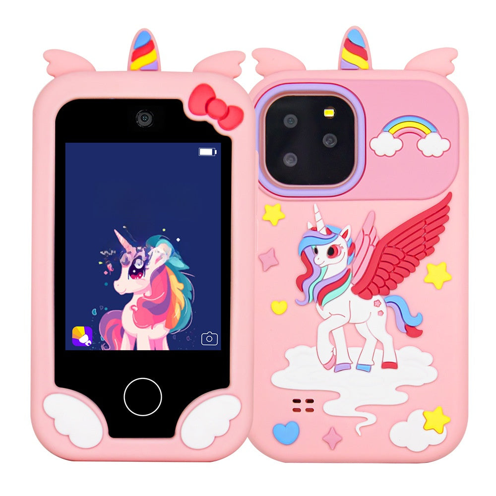 Kids Educational Touch Screen Camera Toy with Games and Video Playback