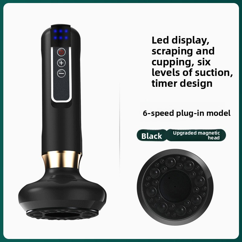 Electric Gua Sha Device with Heating & Cupping Functions