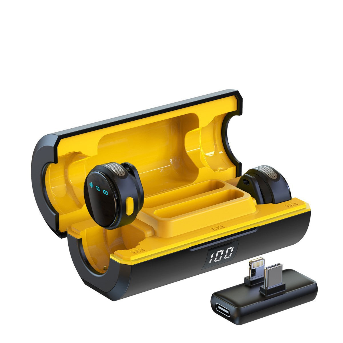 Mini Wireless Clip-on Microphone for Phone Recording