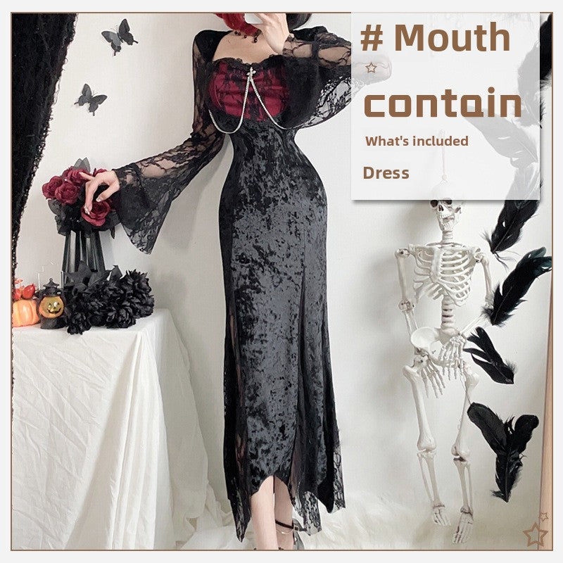 Halloween Costume Black Dress