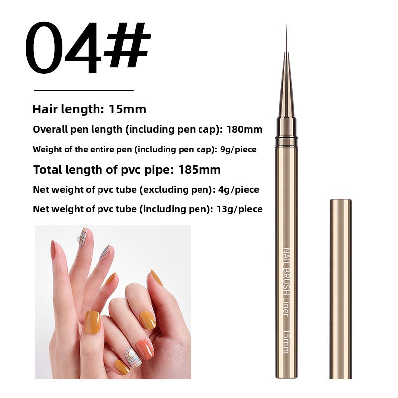 Professional Nail Art Drawing Pen Set for Detailed Designs