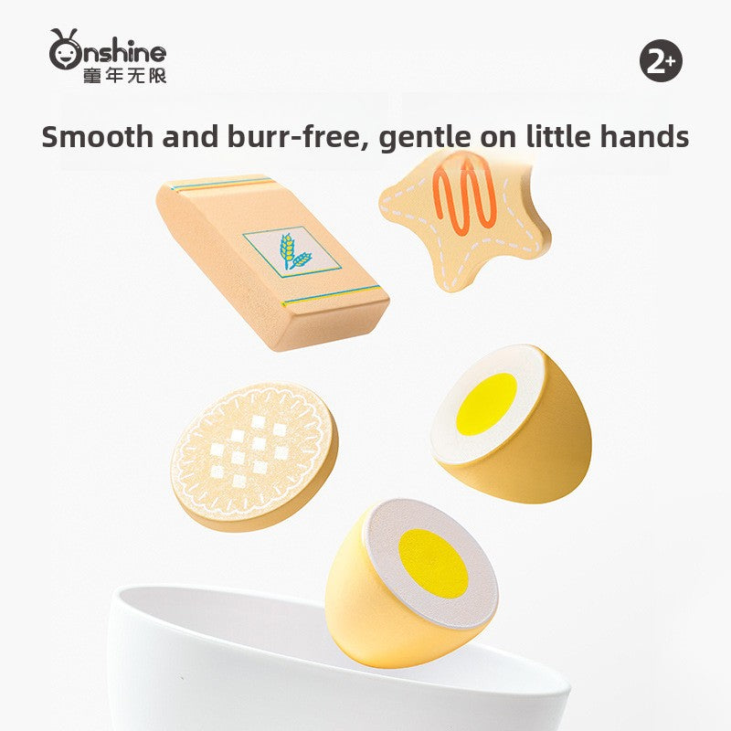 Children's Wooden Coffee Machine and Blender Pretend Play Toy Set