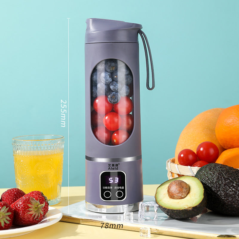 Portable Blender with 12 Blades - USB Rechargeable