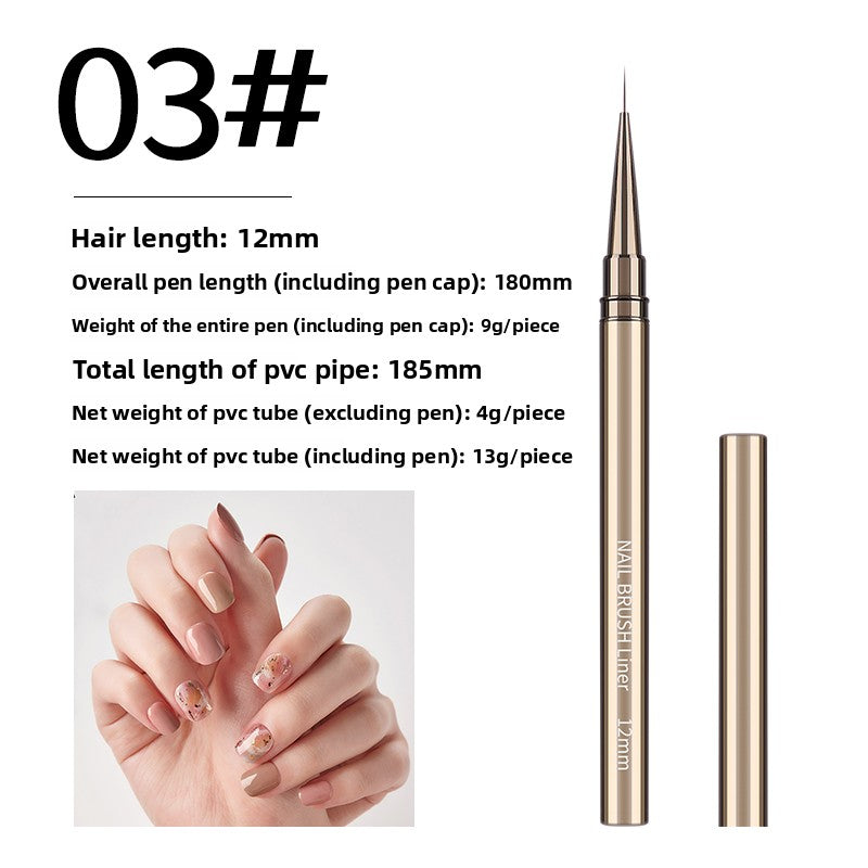Professional Nail Art Drawing Pen Set for Detailed Designs