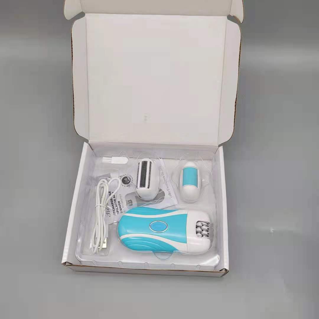 Electric Mini Hair Remover with Multi-Replacement Heads