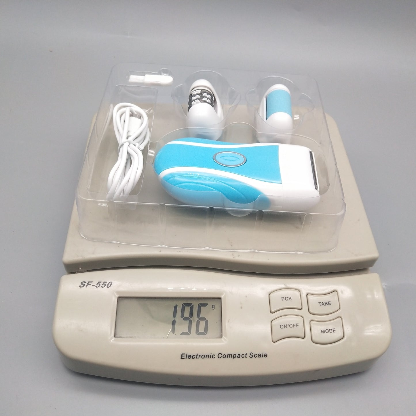 Electric Mini Hair Remover with Multi-Replacement Heads