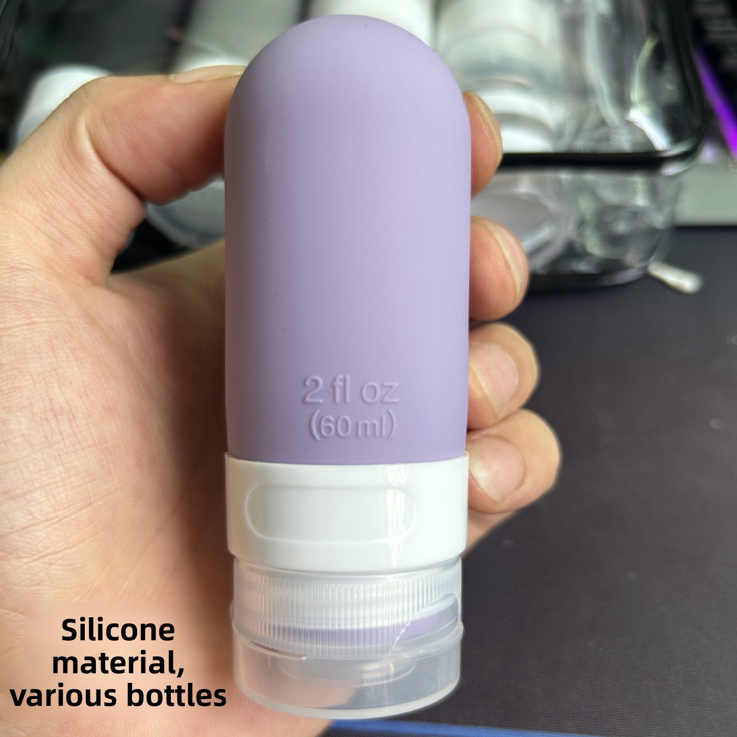 17-piece Silicone Compartmentalized Bottles