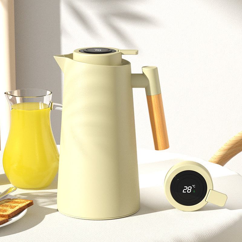 Coffee Pot with a Flask & Temp Control Lid