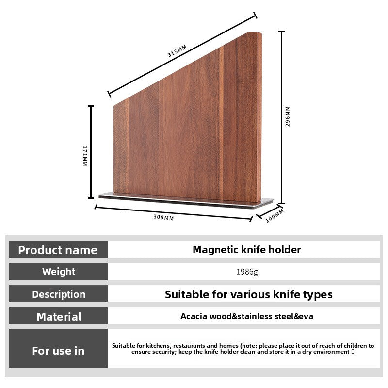 High-Strength Magnetic Knife Holder