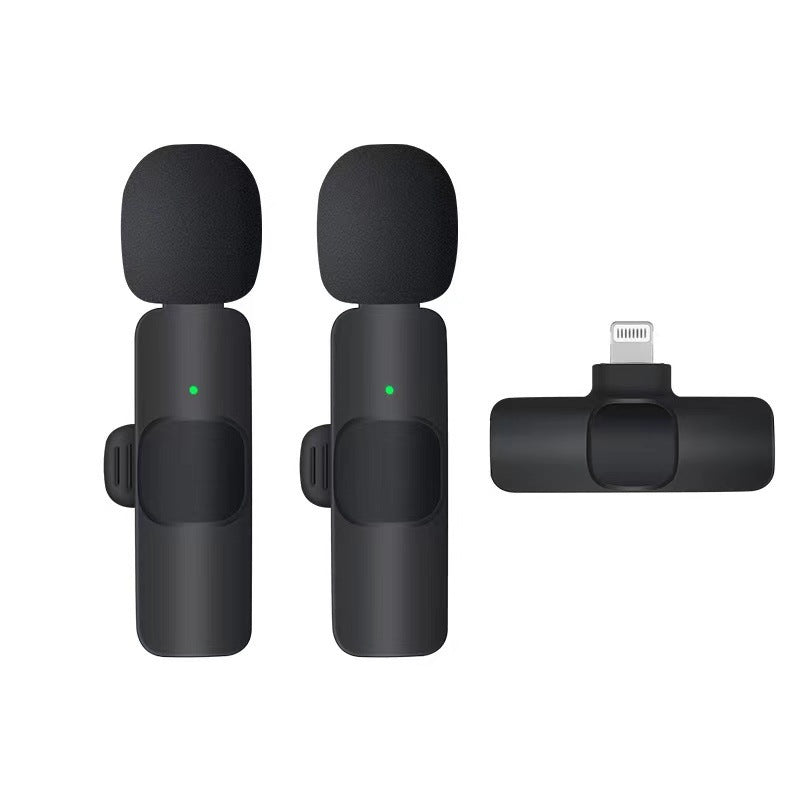 Mini Wireless Clip-on Microphone for Phone Recording