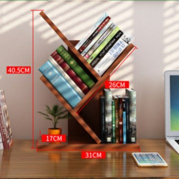 Tree-shaped Wall-Mounted Bookshelf