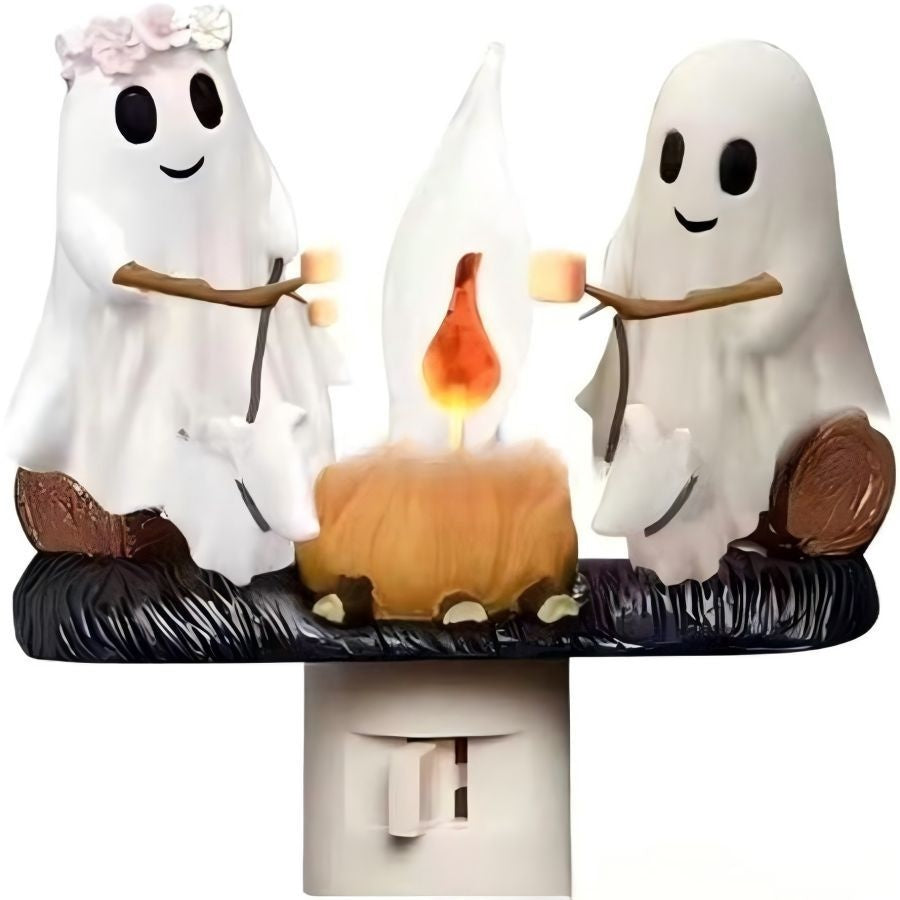 Ghost Campfire Flickering LED Night Light