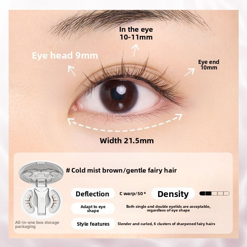 Magnetic Eyelashes for a Natural Look