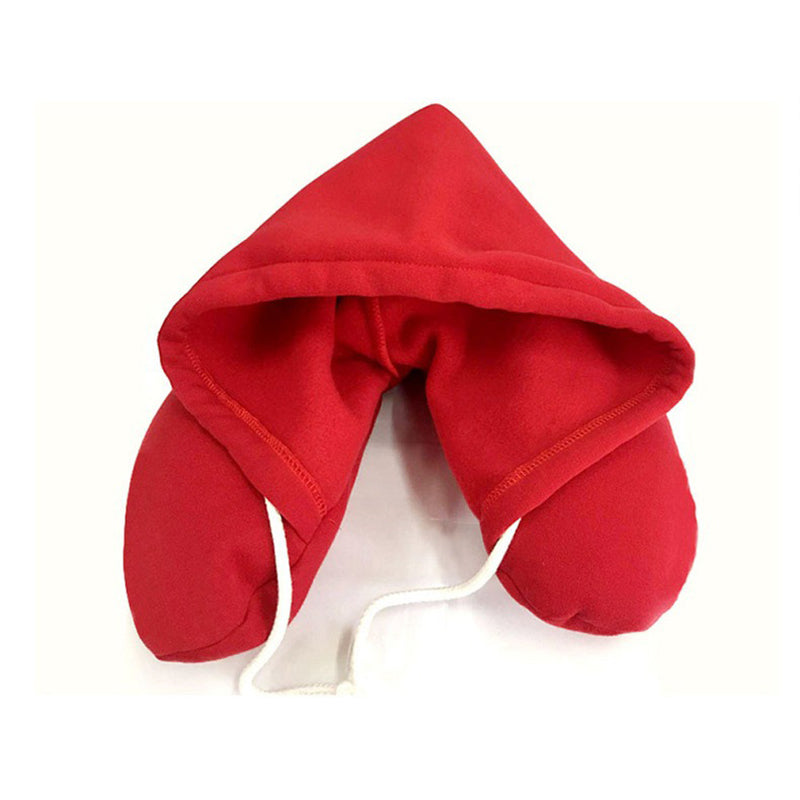 HOODED TRAVEL NECK PILLOW