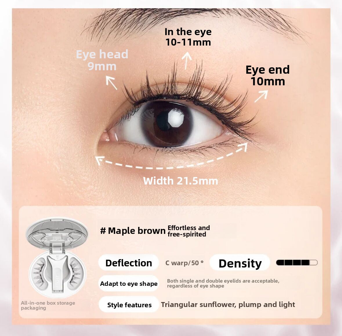Magnetic Eyelashes for a Natural Look