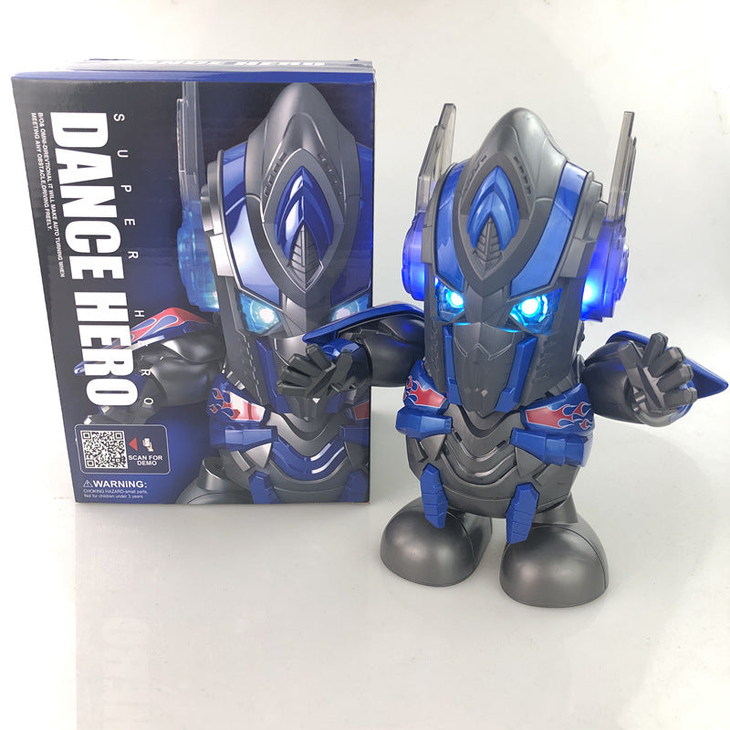 Electric Dancing Robot Toy with Music and Lights for Kids