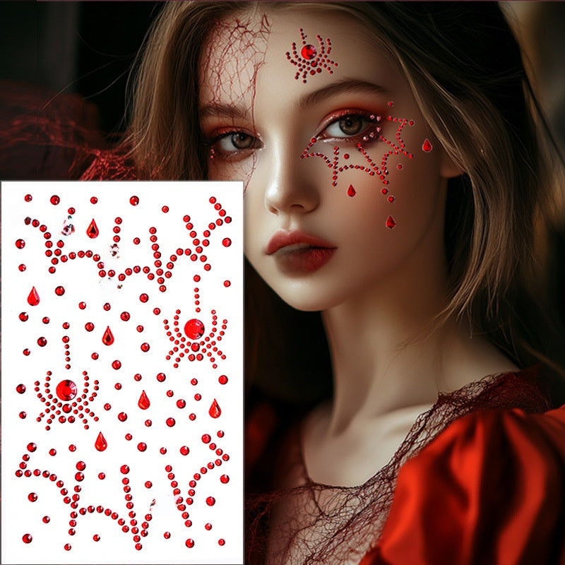 Halloween Face Stickers for Horror Makeup