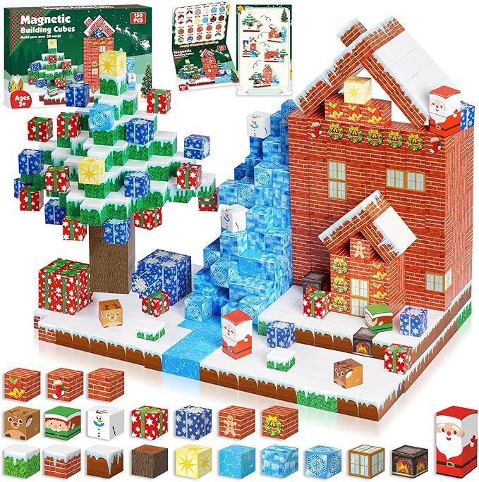 Mini World Magnetic Building Blocks for Kids DIY Castle Construction