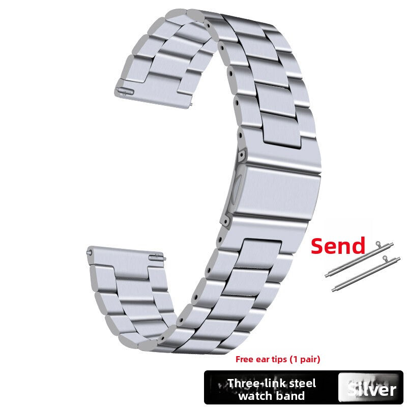 Gold Stainless Steel Watch Strap