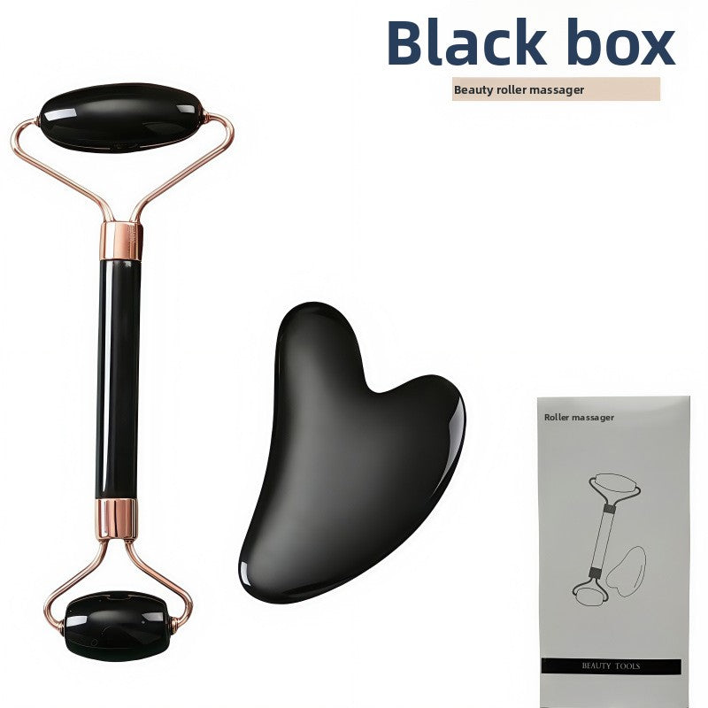 Facial Roller & Scraper Massage Set