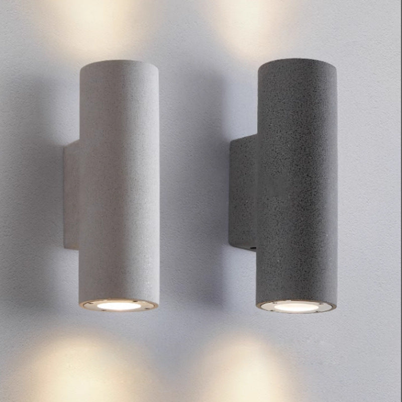 Waterproof Dual-Head Outdoor Wall Lamp with LED Light