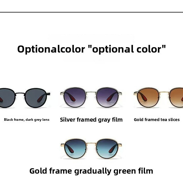 Steampunk Style Metal Frame Sunglasses