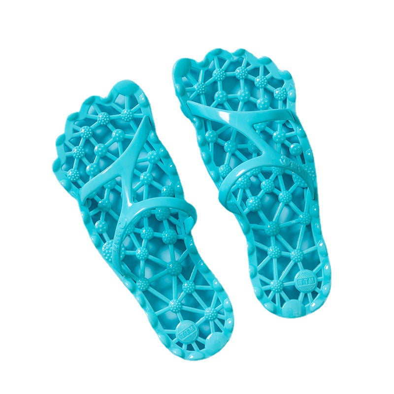 Foot Acupoint Massage Slippers for Bathroom