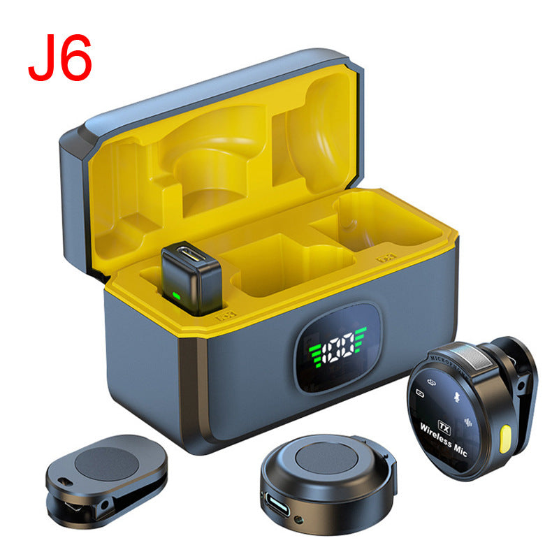 Mini Wireless Clip-on Microphone for Phone Recording