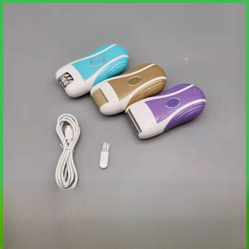 Electric Mini Hair Remover with Multi-Replacement Heads