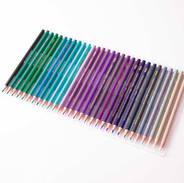 Water-Soluble Colored Pencils Set for Drawing and Painting