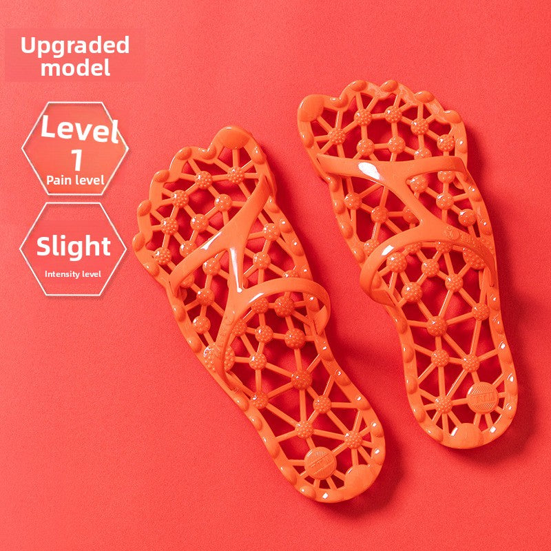 Foot Acupoint Massage Slippers for Bathroom