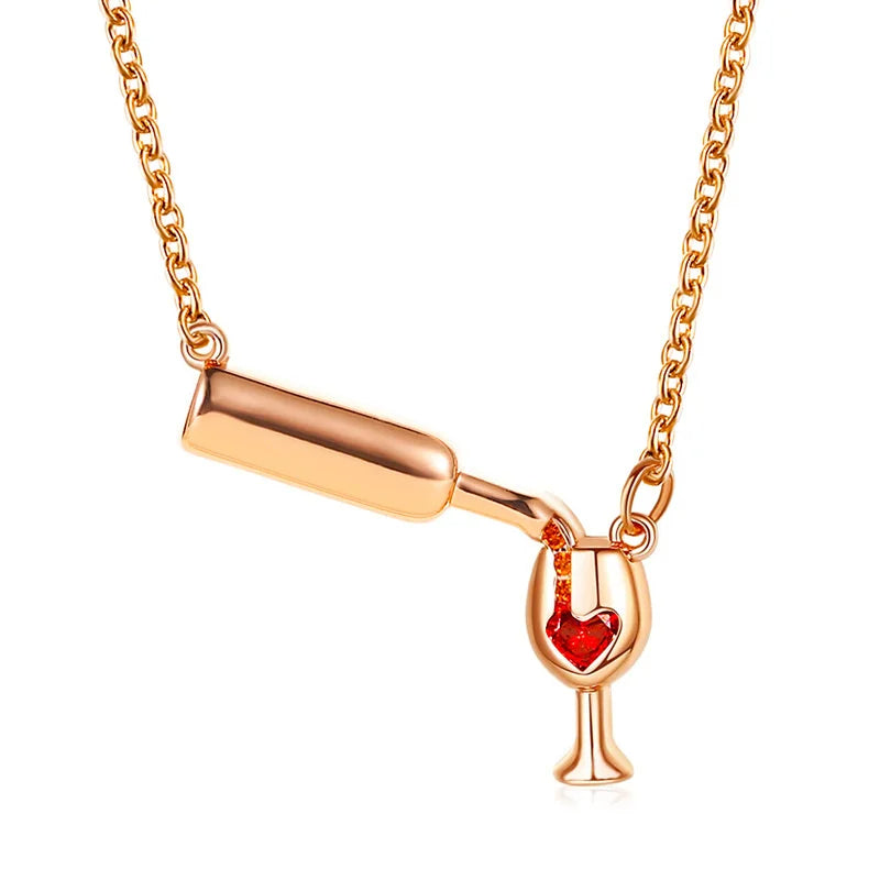 WINE BOTTLE NECKLACE