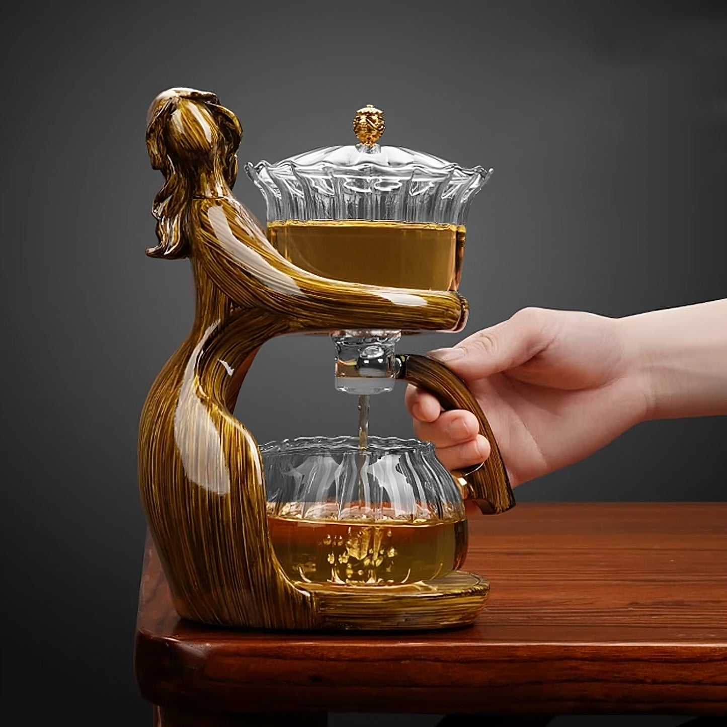 SEMI-AUTOMATIC TEAPOT