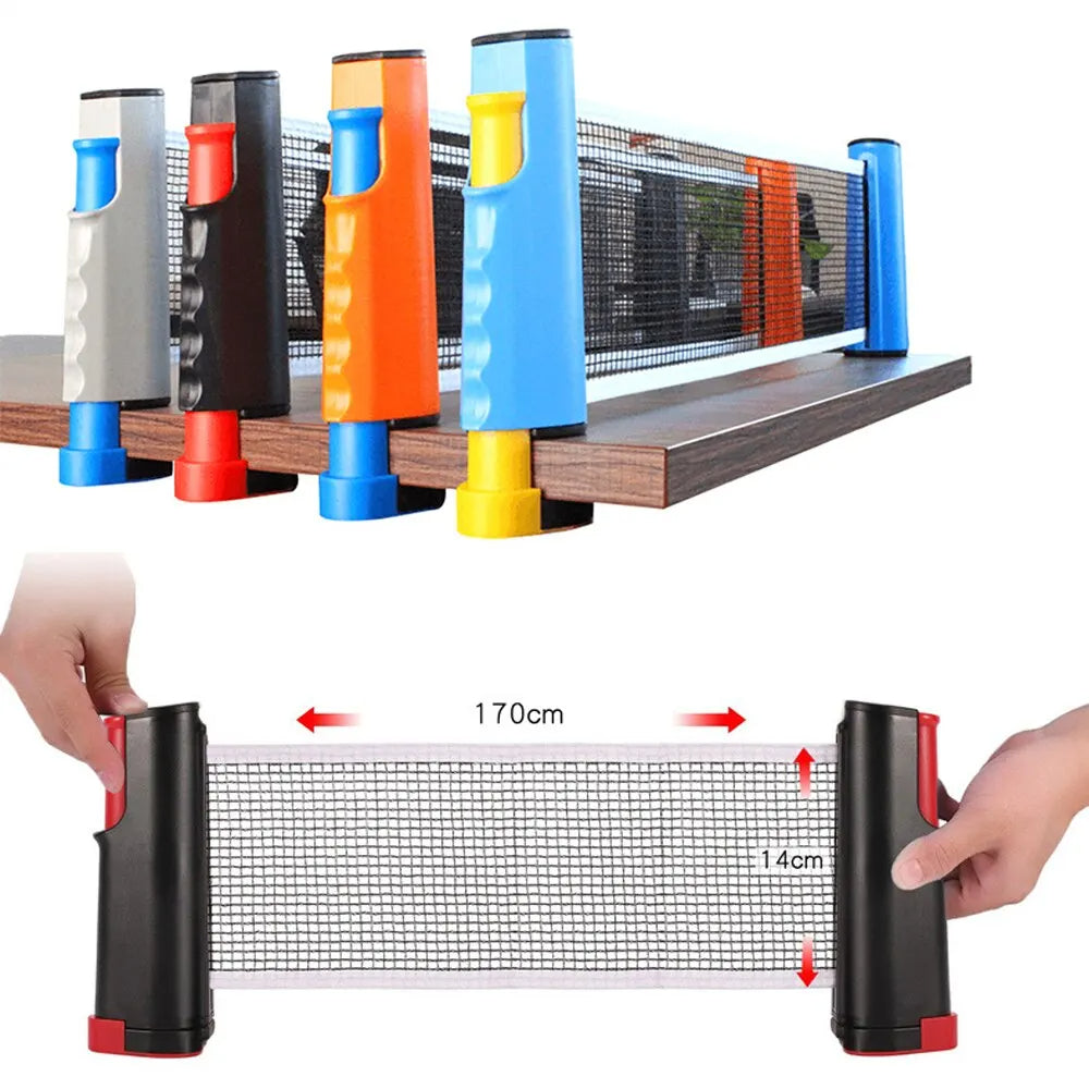 RETRACTABLE TABLE TENNIS NET