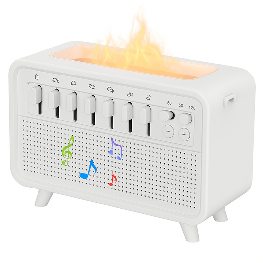 3-IN-1 BLUETOOTH HUMIDIFIER WITH NIGHT LIGHT & WHITE NOISE