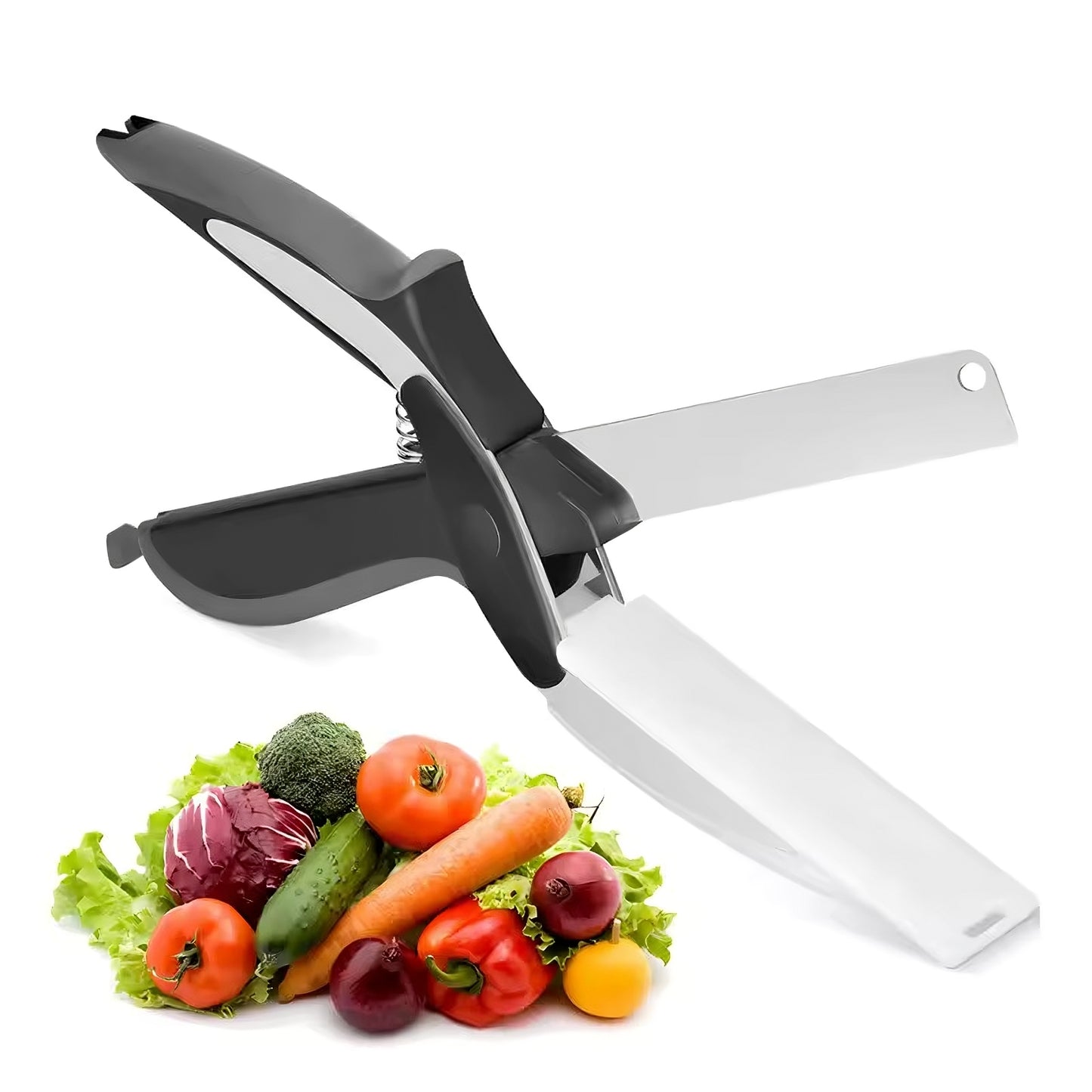 KITCHEN SCISSORS WITH CUTTING BOARD