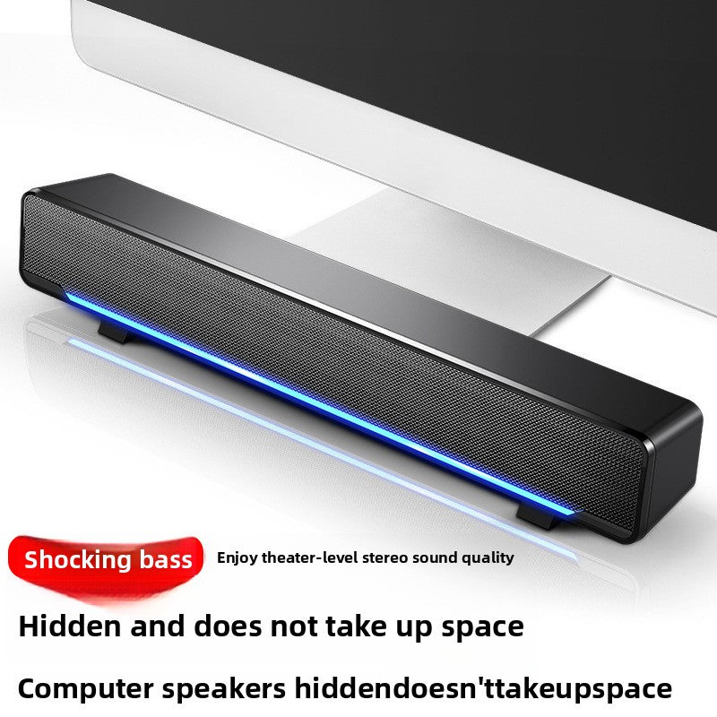 SADA V-196 Bluetooth USB Computer Sound Bar with Bass