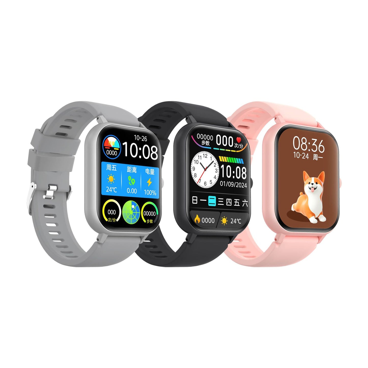 Smart Watch with Wireless Charging, Fitness Tracking & Much More