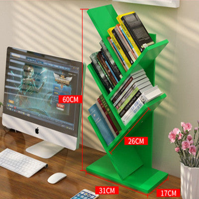Tree-shaped Wall-Mounted Bookshelf