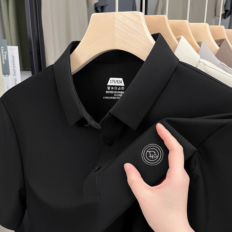 Men's Casual Short Sleeve Polo Shirt