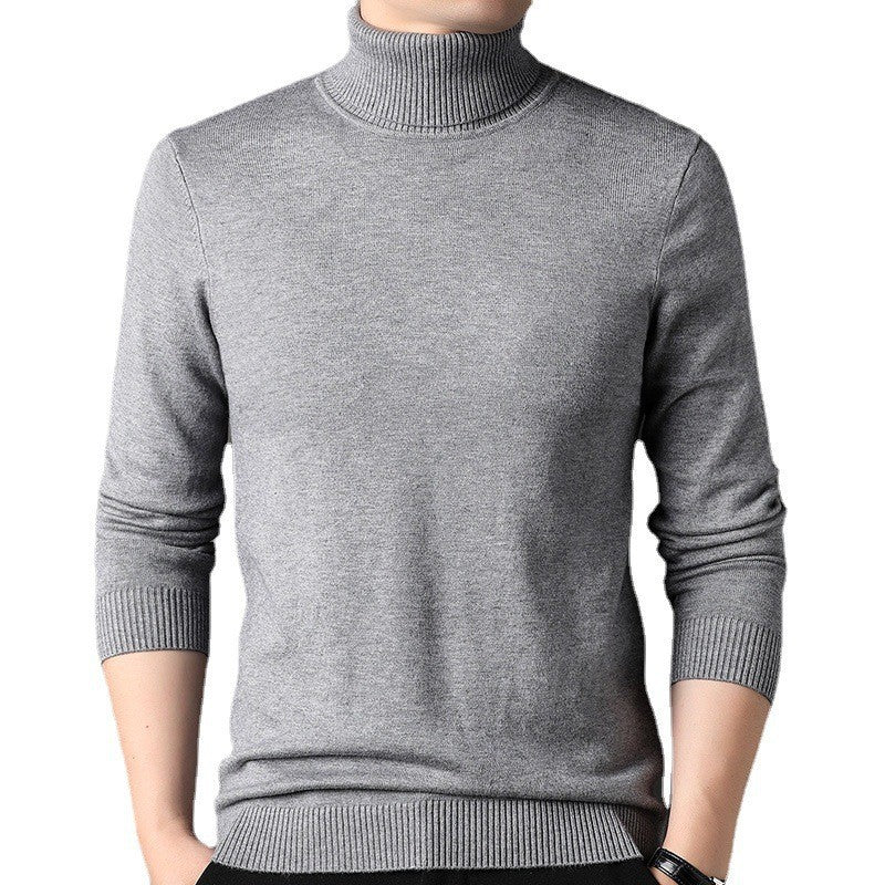 Men's Thick High Collar Pullover