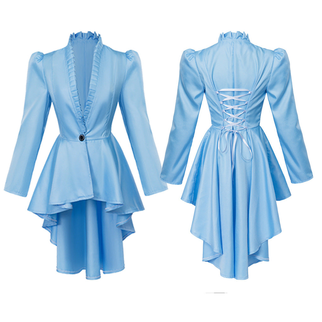 Victorian Steampunk Women's Tuxedo Dress