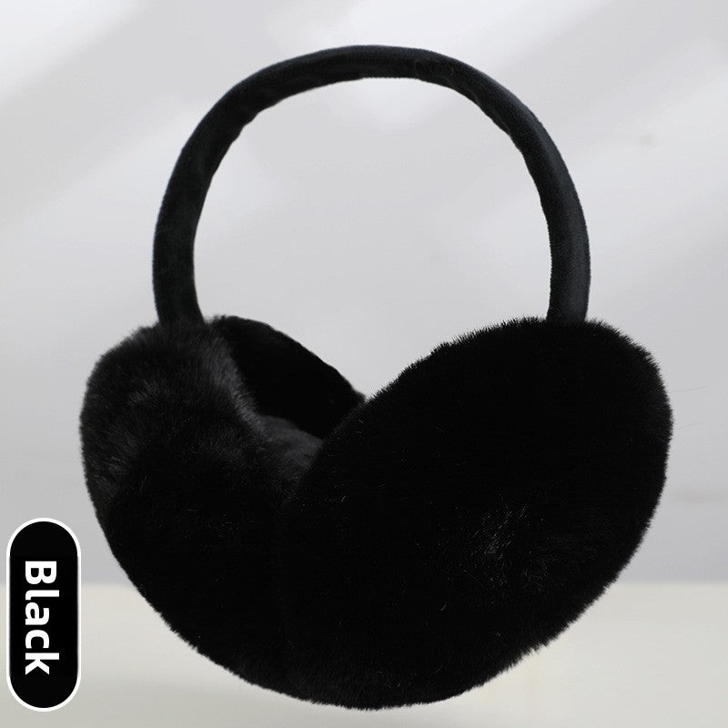 Foldable Plush Winter Earmuffs for Warmth