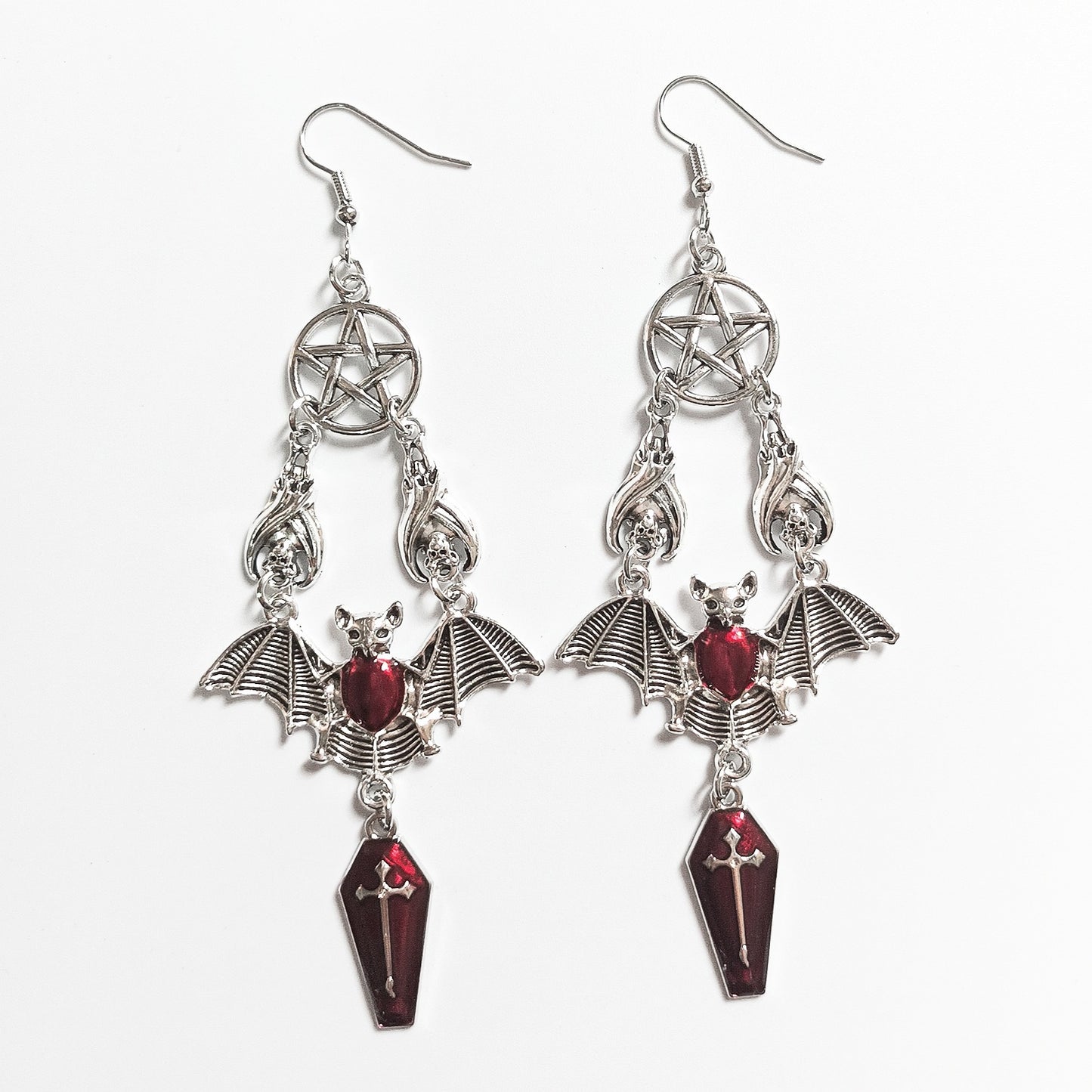 Bat Vampire Earrings
