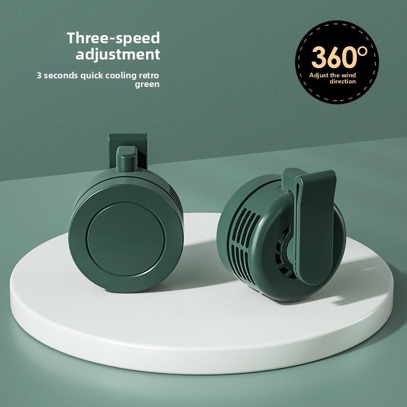 Portable USB Mini Fan with Clip and 3 Speed Settings