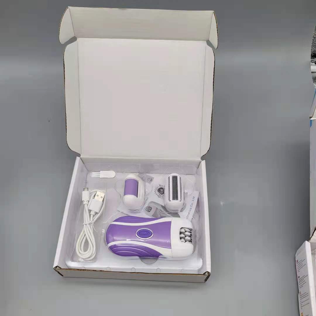 Electric Mini Hair Remover with Multi-Replacement Heads