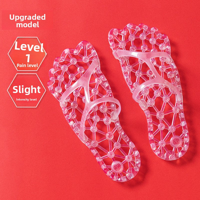 Foot Acupoint Massage Slippers for Bathroom