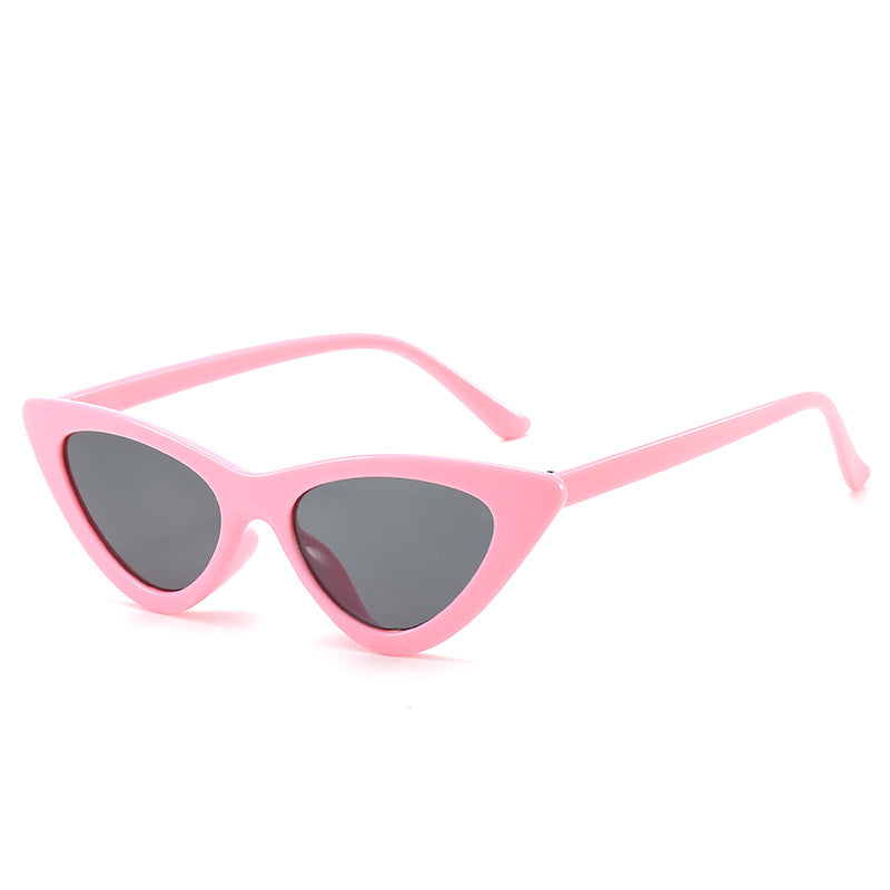 Fashion Cat-Eye Triangle Sunglasses with UV Protection