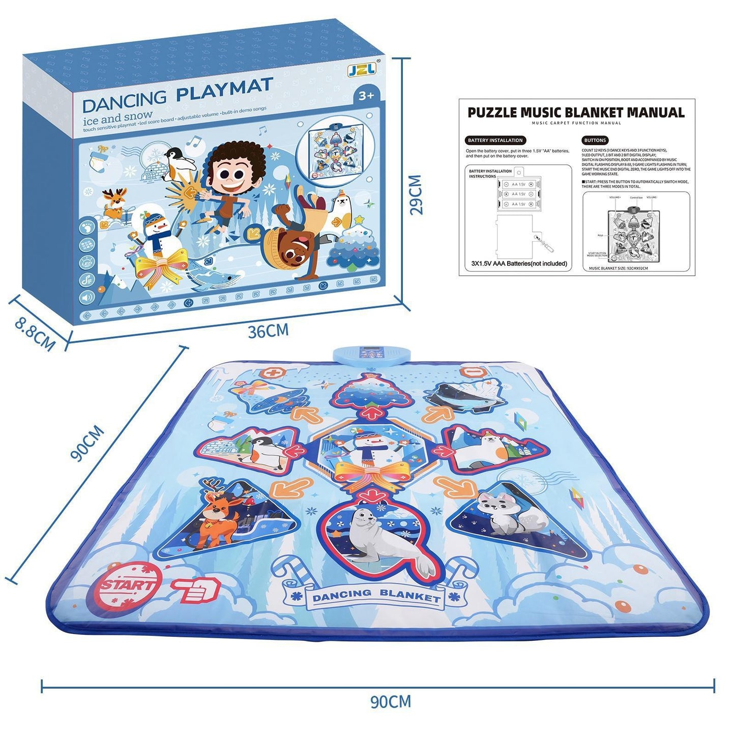 Children's Multifunctional Dance Mat